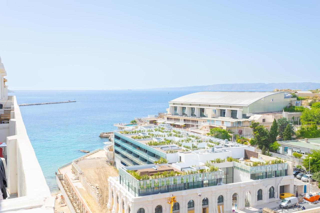 Maisonmars - Catalans Sur Mer - Appartement 1 Chambre - 4 Pers - Terrasse Vue Mer Clim Марсилия Екстериор снимка